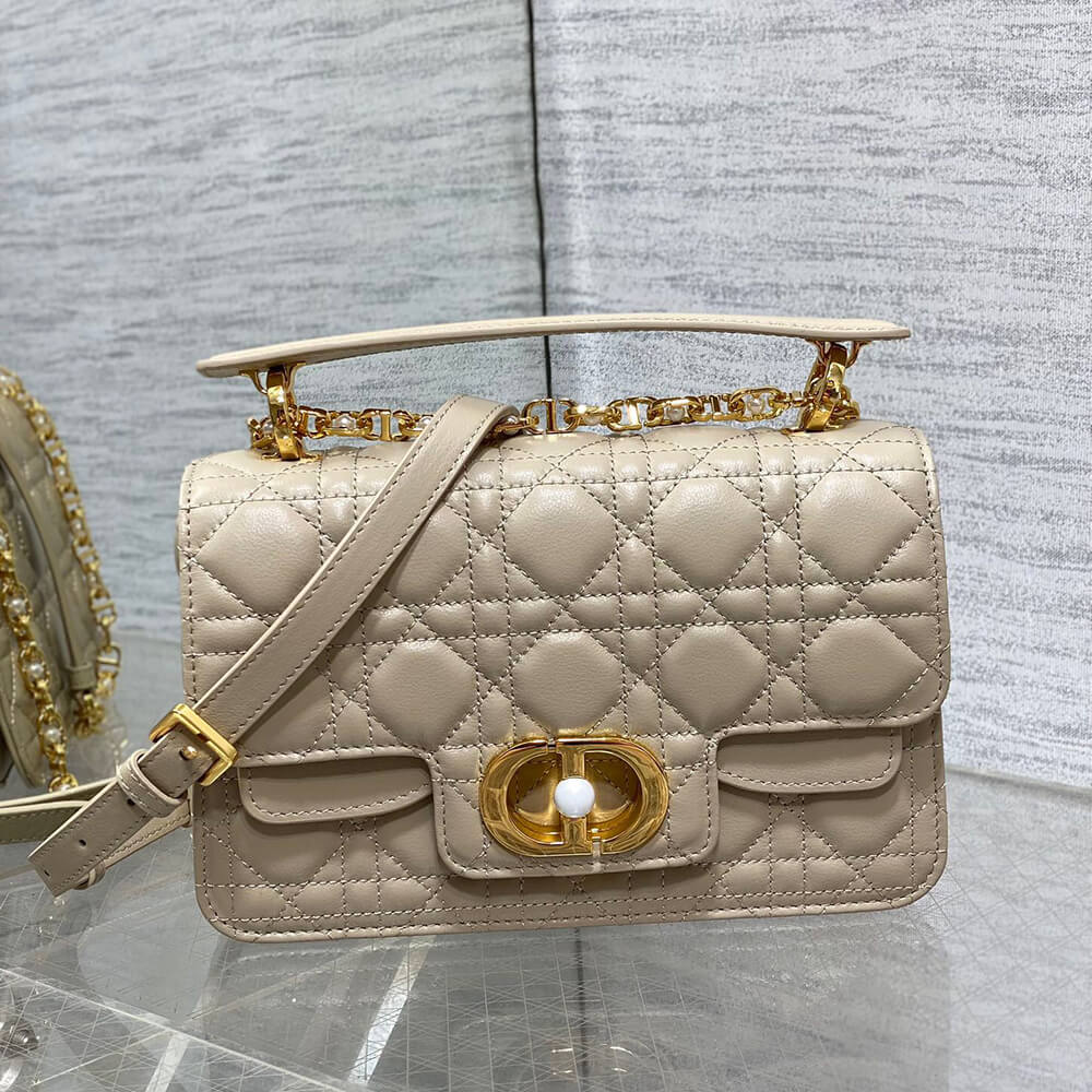DIOR Small Dior Jolie Top Handle Bag