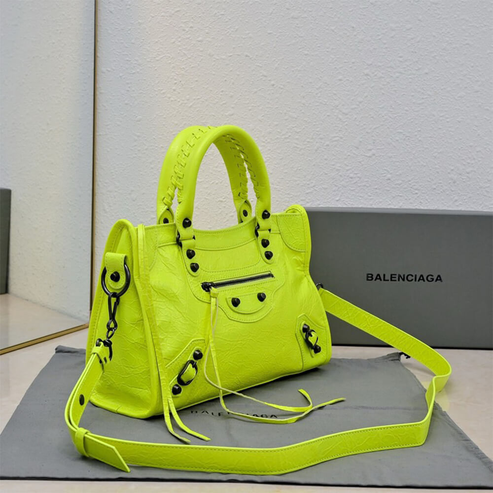 Balenciaga Women s Le City Bag Small(HIGH-END GRADE)