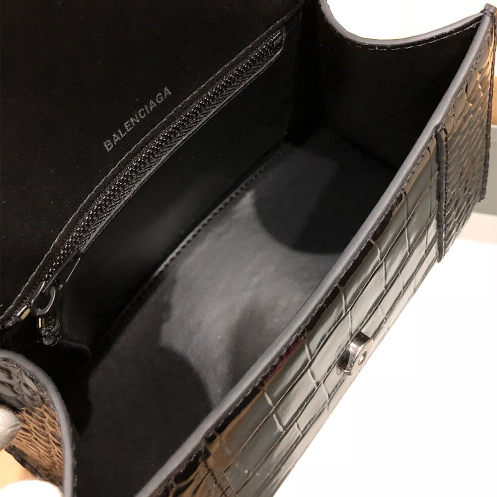 Balenciaga Hourglass Handbag Small(high-end grade)
