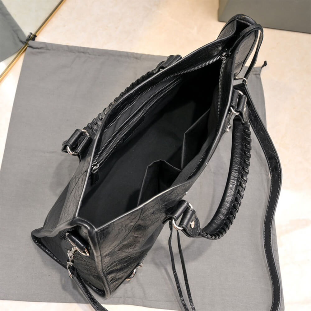 Balenciaga Women s Le City Bag Medium(HIGH-END GRADE)