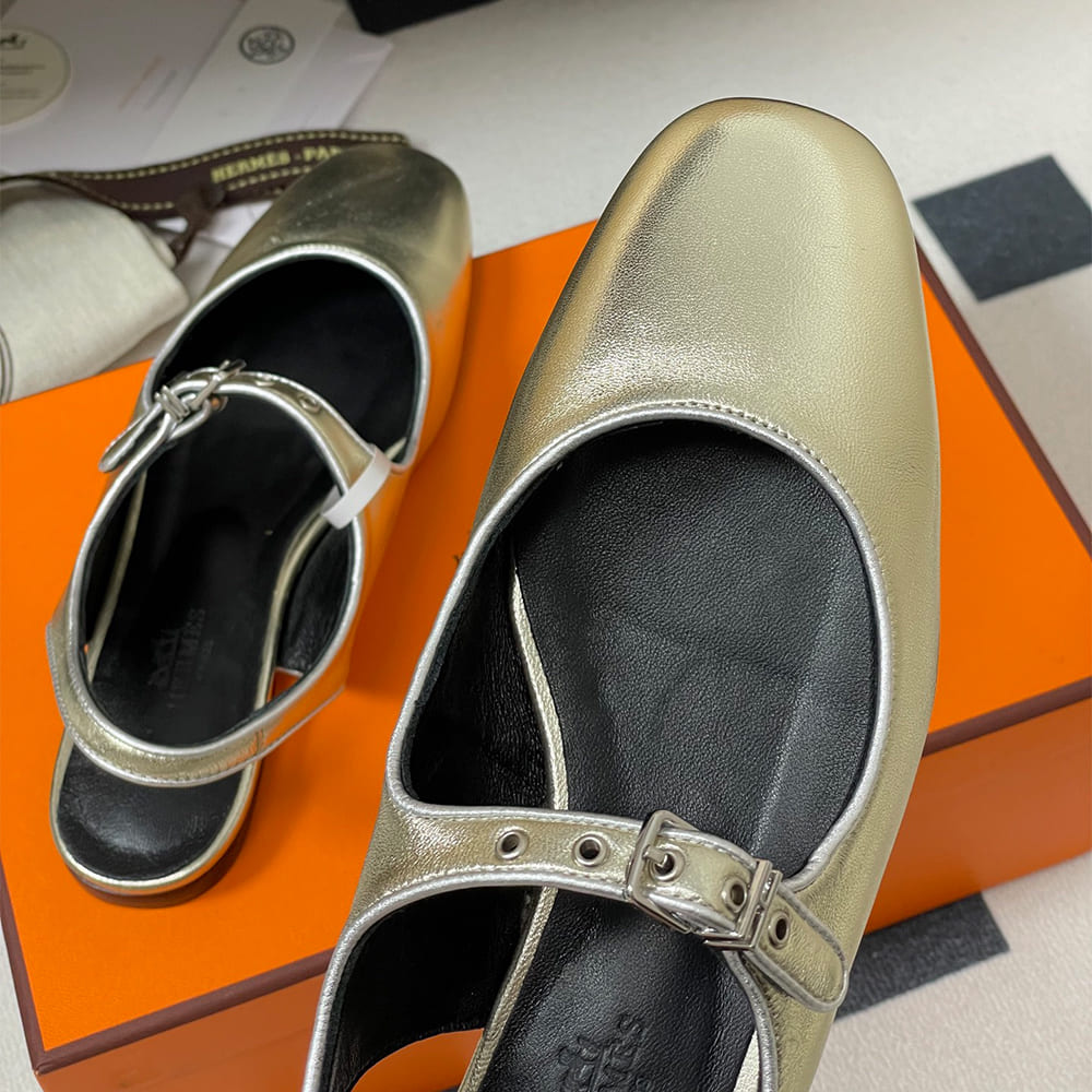 HERMES Kleo slingback