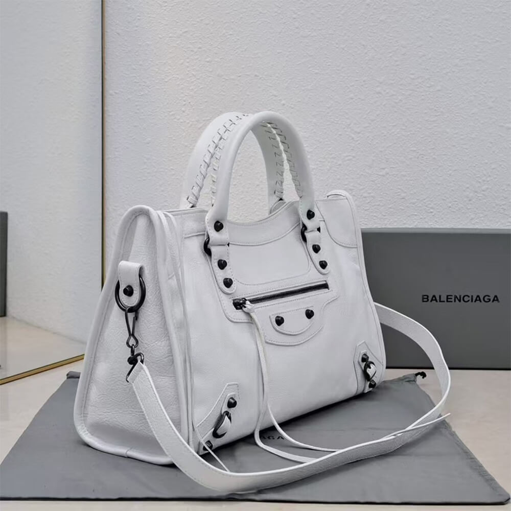 Balenciaga Women s Le City Bag Medium(HIGH-END GRADE)