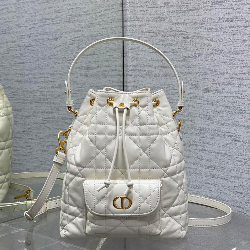 Small Dior Caro Bucket Bag(HIGH-END GRADE)