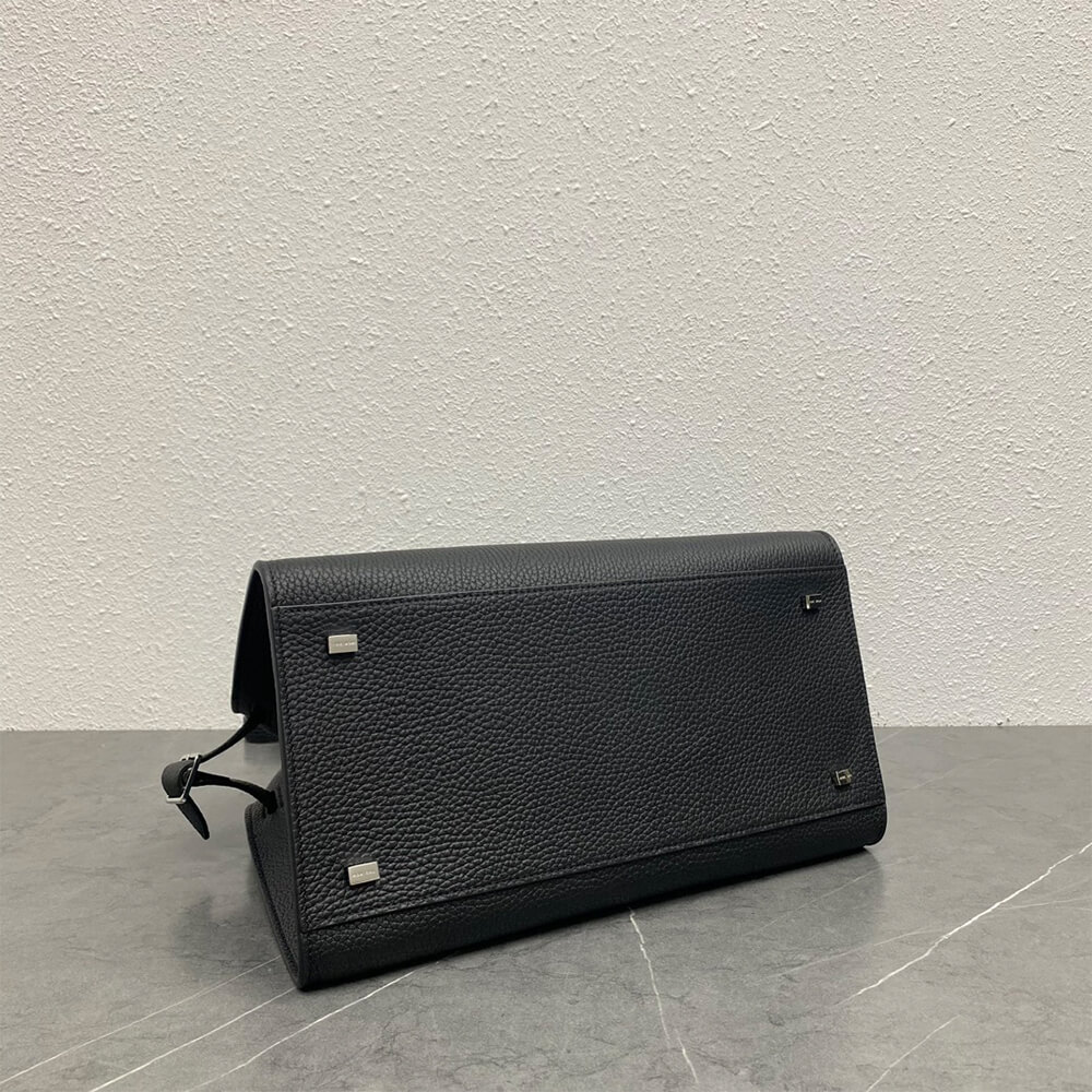 THE ROW Margaux 12 leather top-handle bag