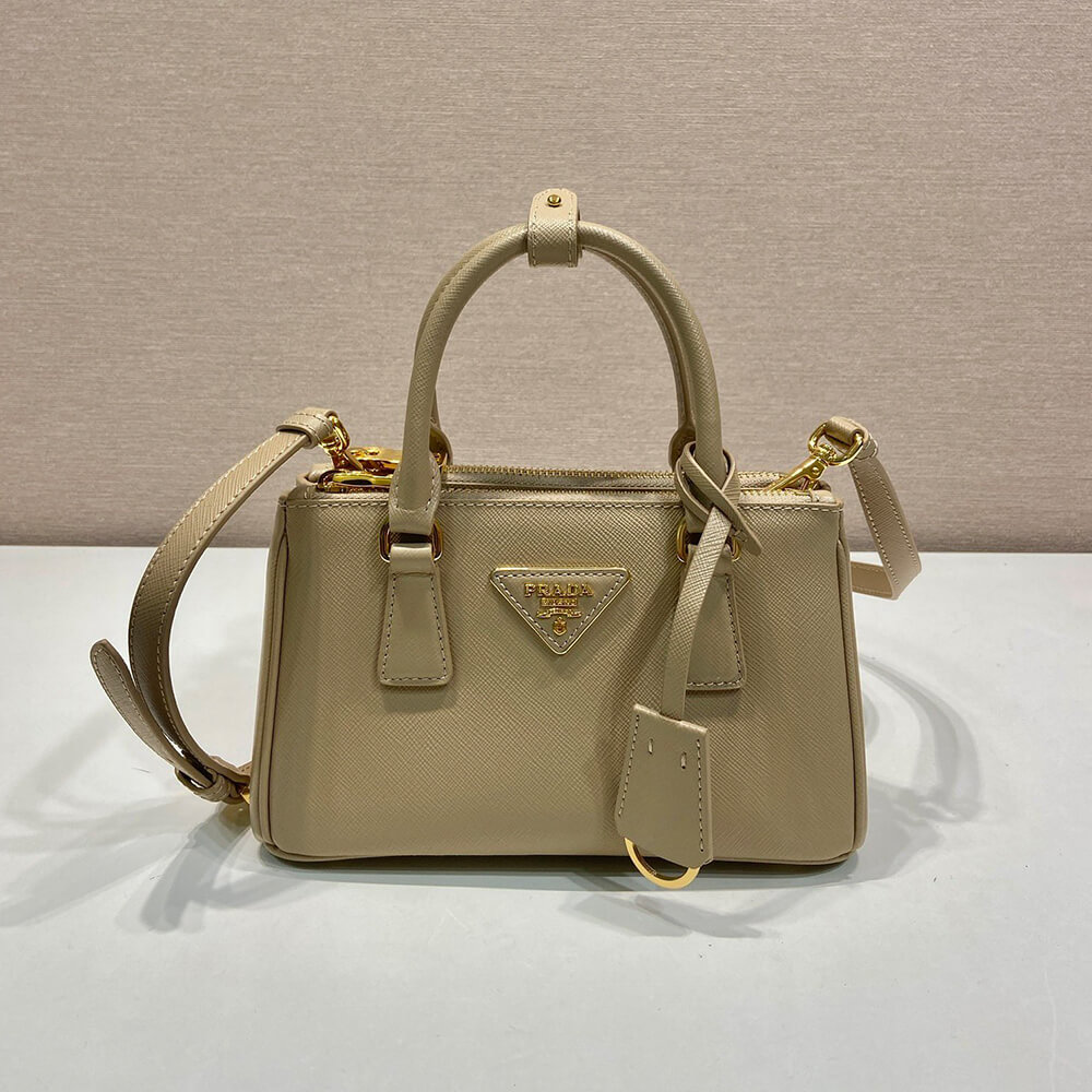 Prada Galleria Saffiano leather mini-bag(HIGH-END GRADE)
