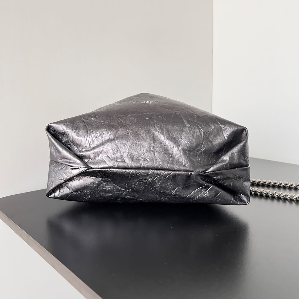 Balenciaga Women s Crush Tote Bag Small(HIGH-END GRADE)