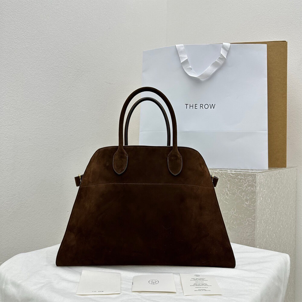 THE ROW Soft Margaux 15 sued bag(High-end Grade)