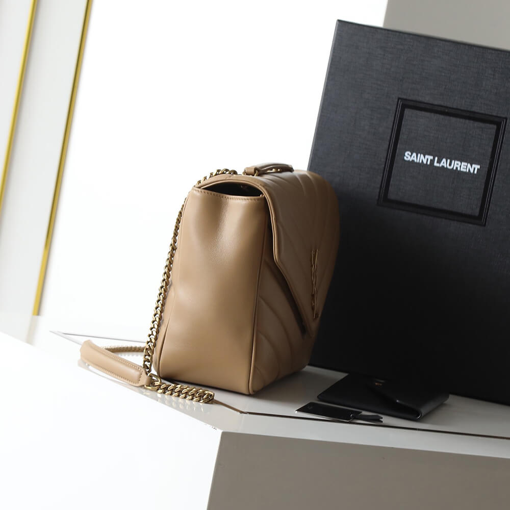 YSL LOULOU large in MATELASSE lambskin(HIGH-END GRADE)