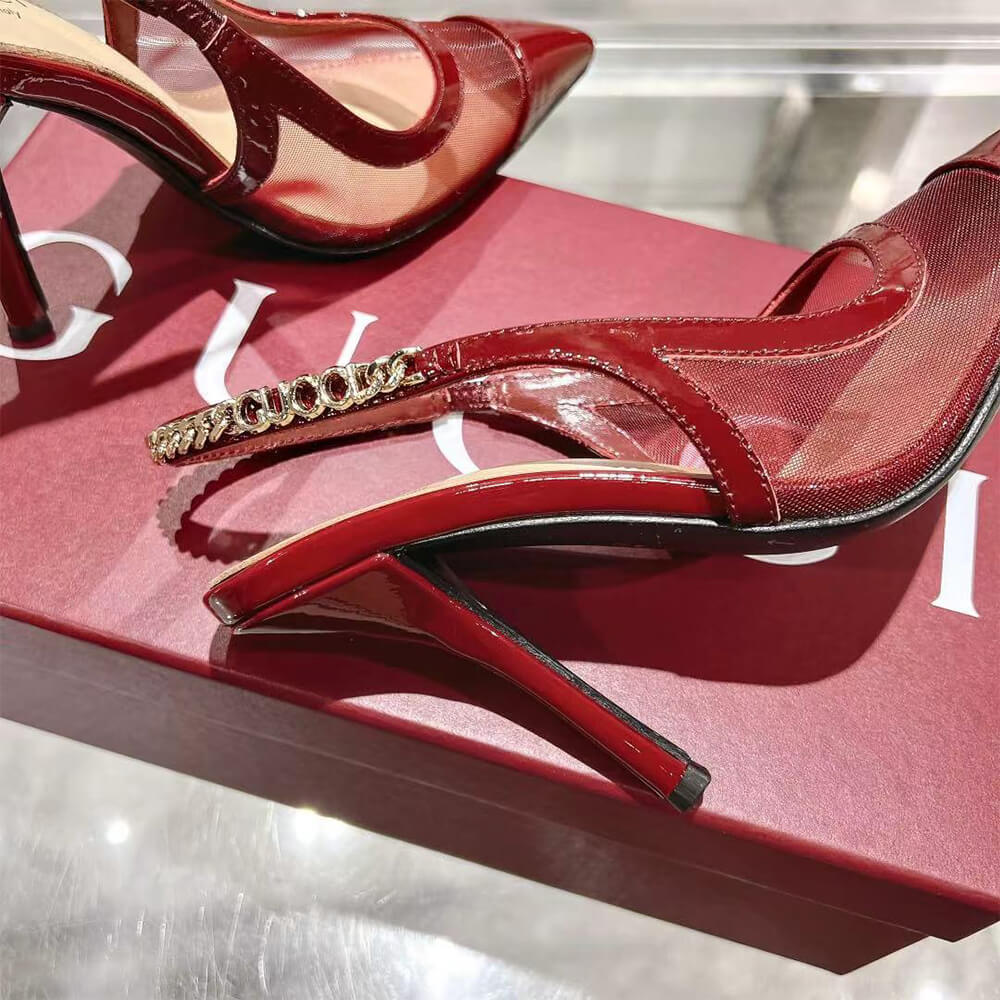 Gucci Signoria slingback pump