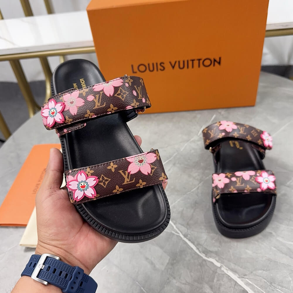LV x TM LV Sunset Flat Comfort Mule