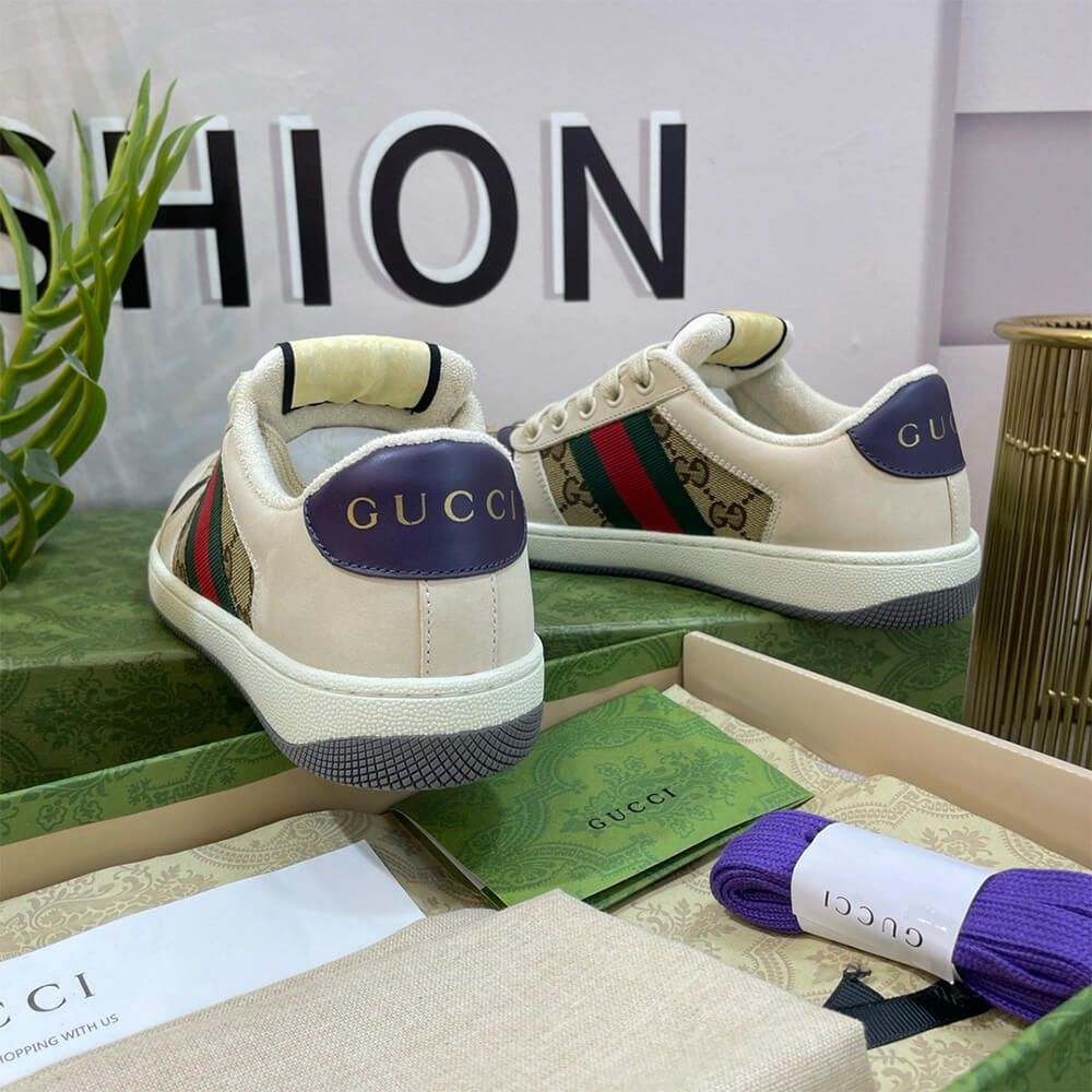 GUCCI SCREENER GG TRAINER