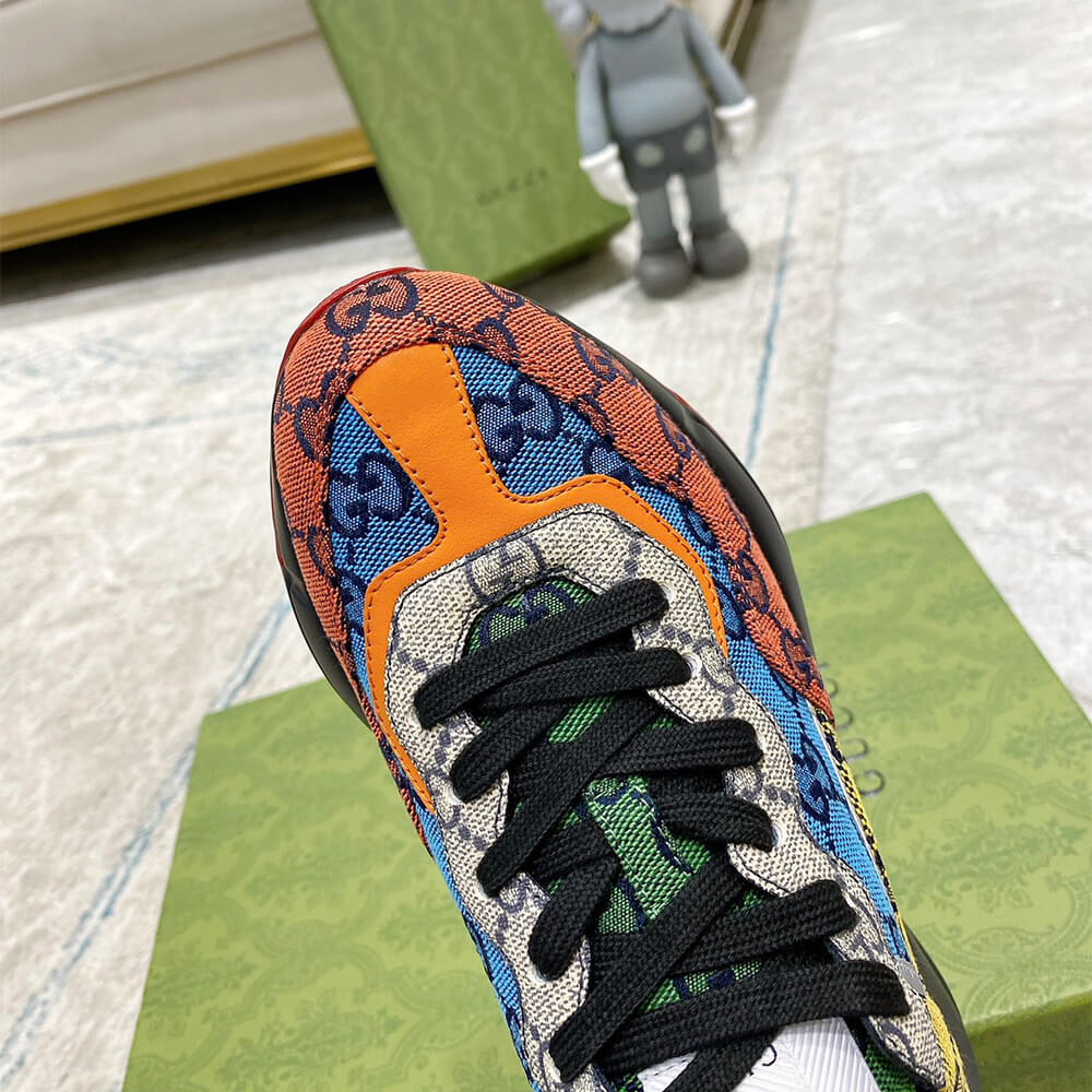 Gucci Multicolor GG Supreme Rhyton Sneaker