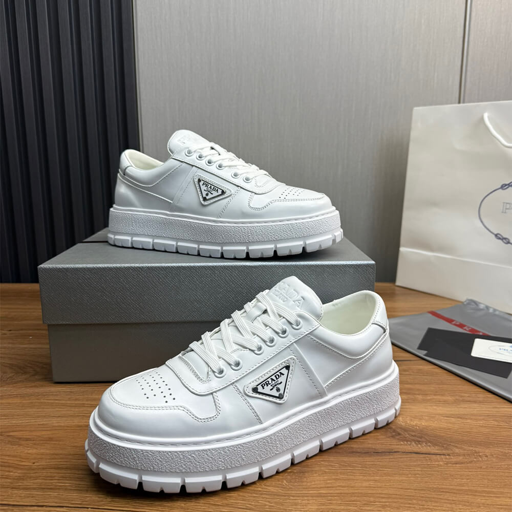 Prada Leather Sneakers