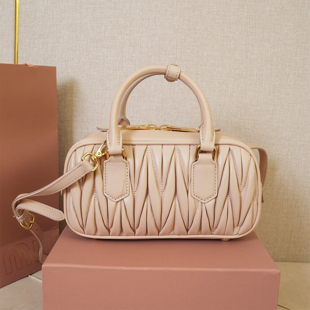 MIUMIU Medium Arcadie matelasse nappa Bag(HIGH-END GRADE)