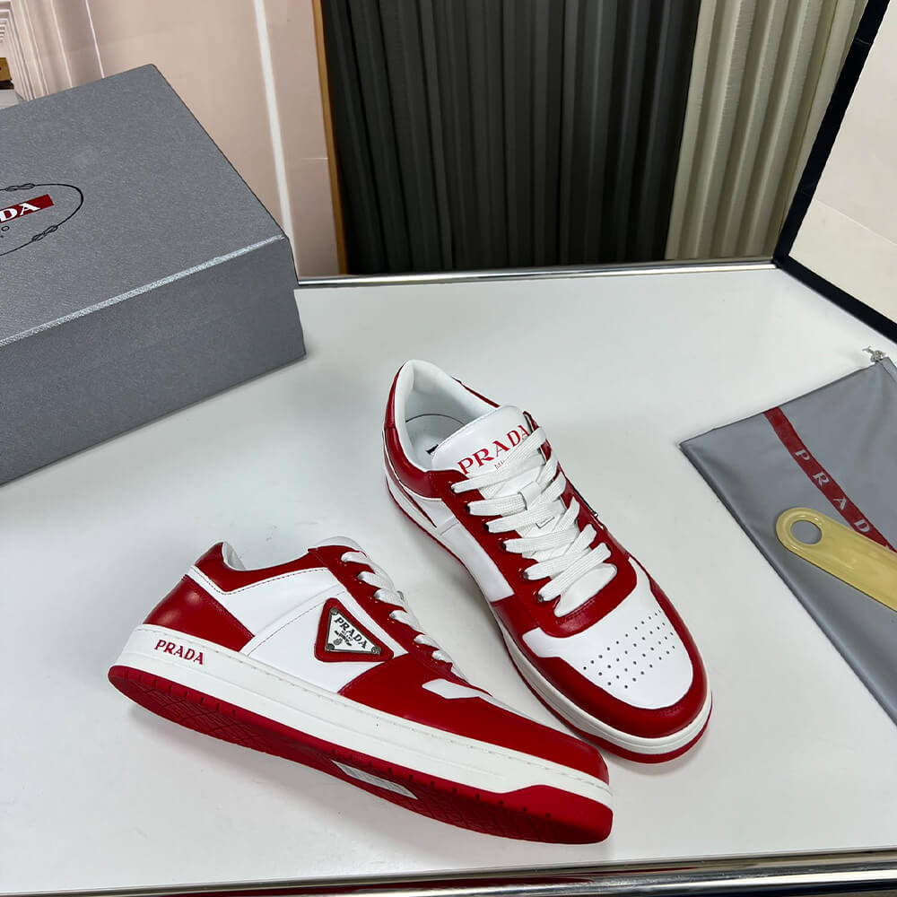 Prada Downtown nappa leather sneakers