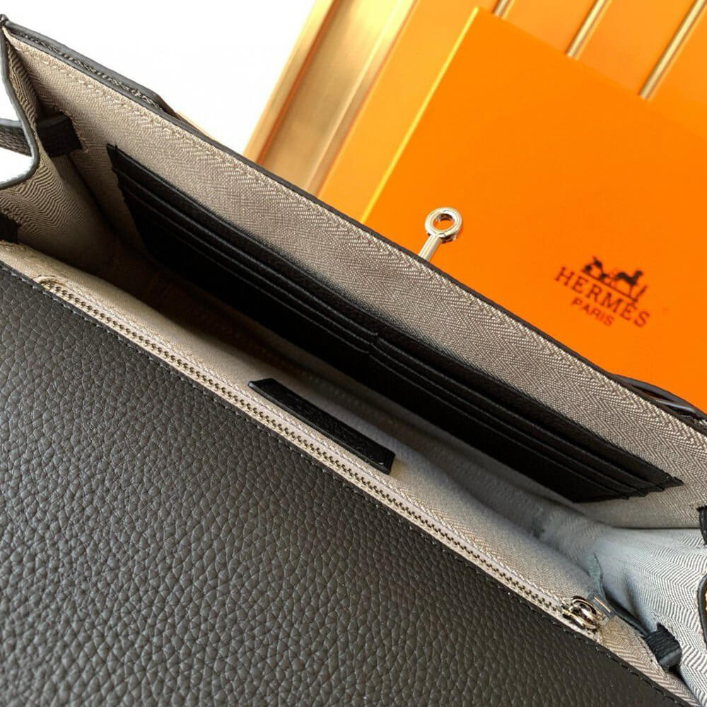 Hermes Kelly Depeches 25 Pouch