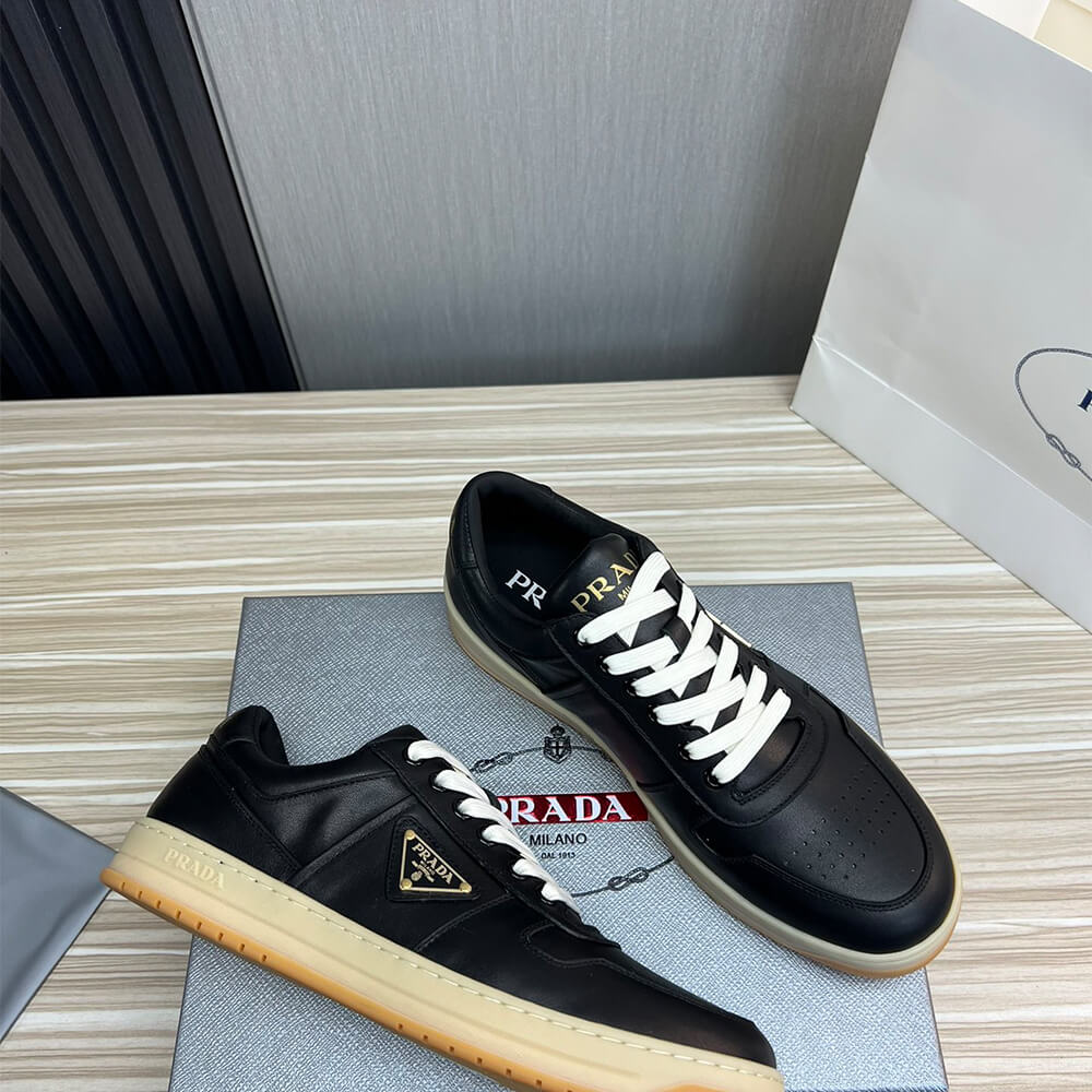 Prada Downtown nappa leather sneakers