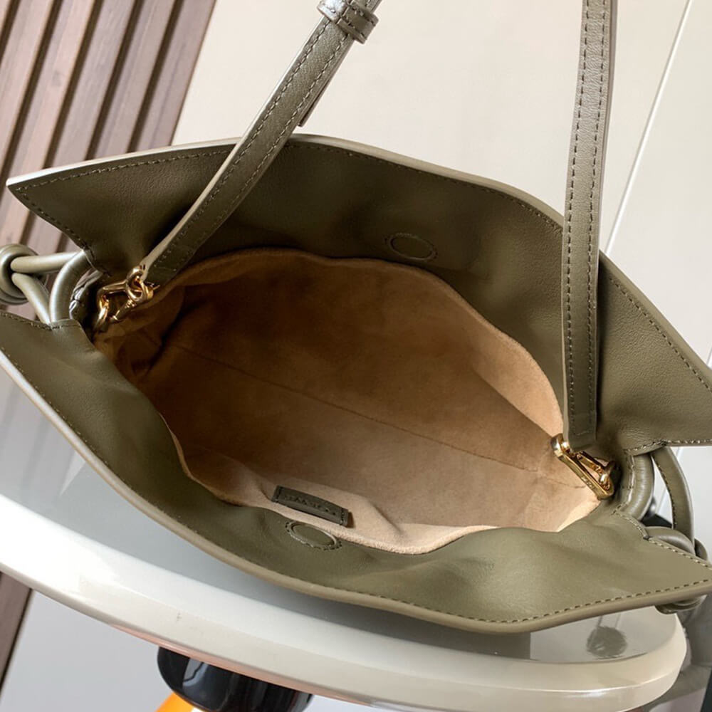 Loewe Mini Flamenco clutch in nappa calfskin(HIGH-END GRADE)