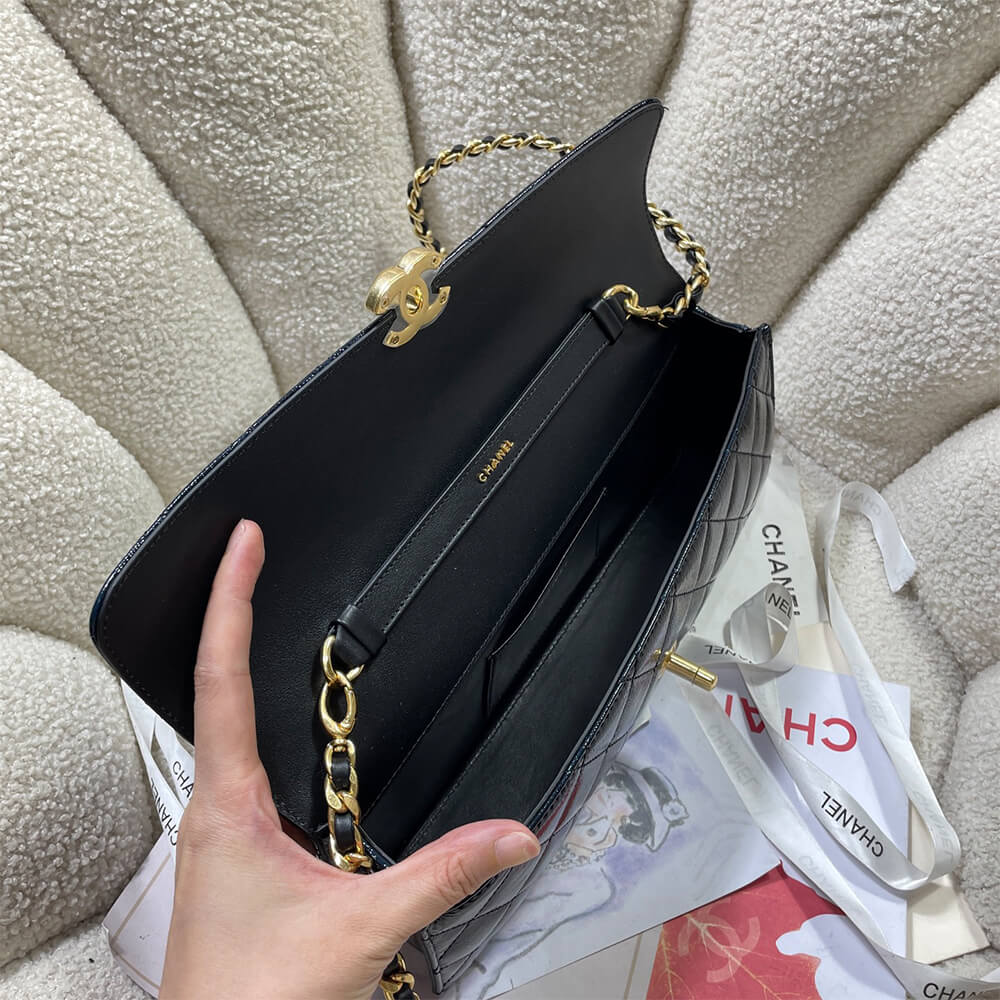CHANEL Large Flap Bag(HIGH-END GRADE)