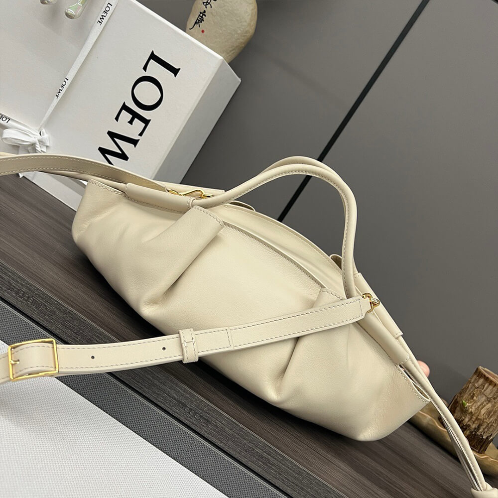 Loewe Small Paseo bag in shiny nappa calfskin(high-end grade)