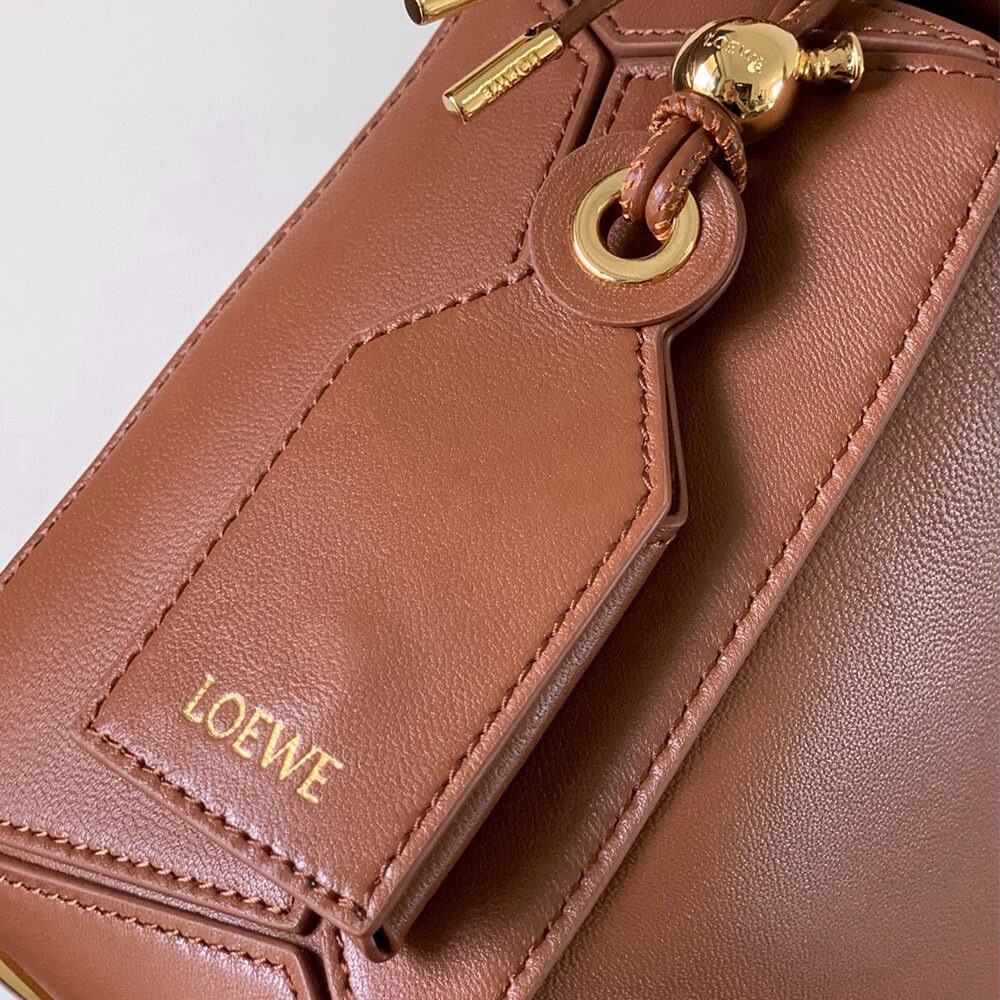 Loewe Small Featherlight Puzzle bag in nappa lambskin(HIGH-END GRADE)
