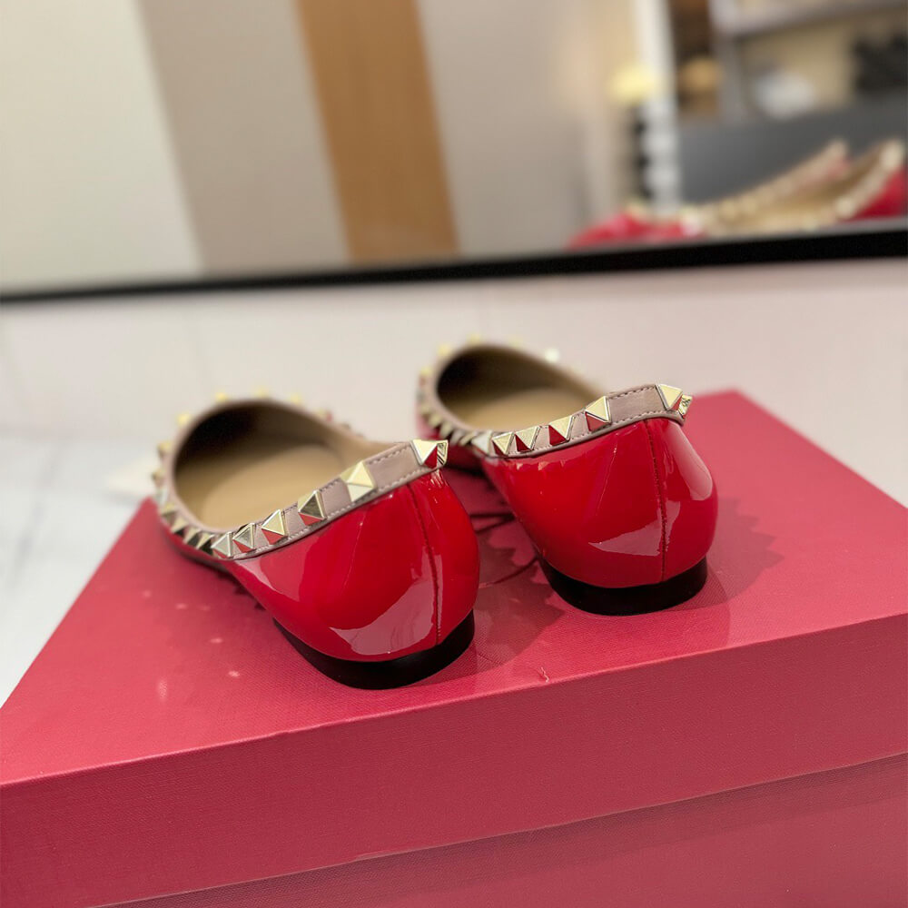 VALENTINO ROCKSTUD BALLET FLAT