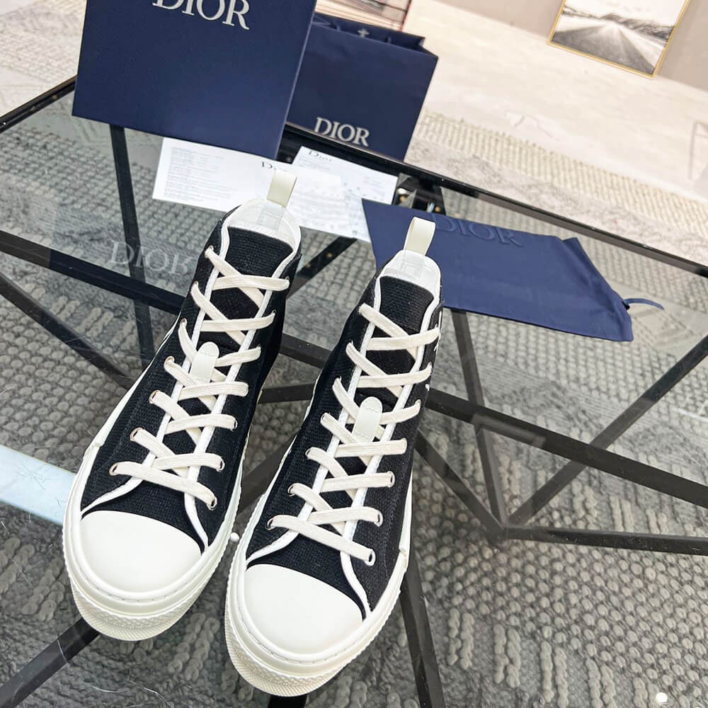 B23 CACTUS JACK DIOR HIGH-TOP SNEAKER