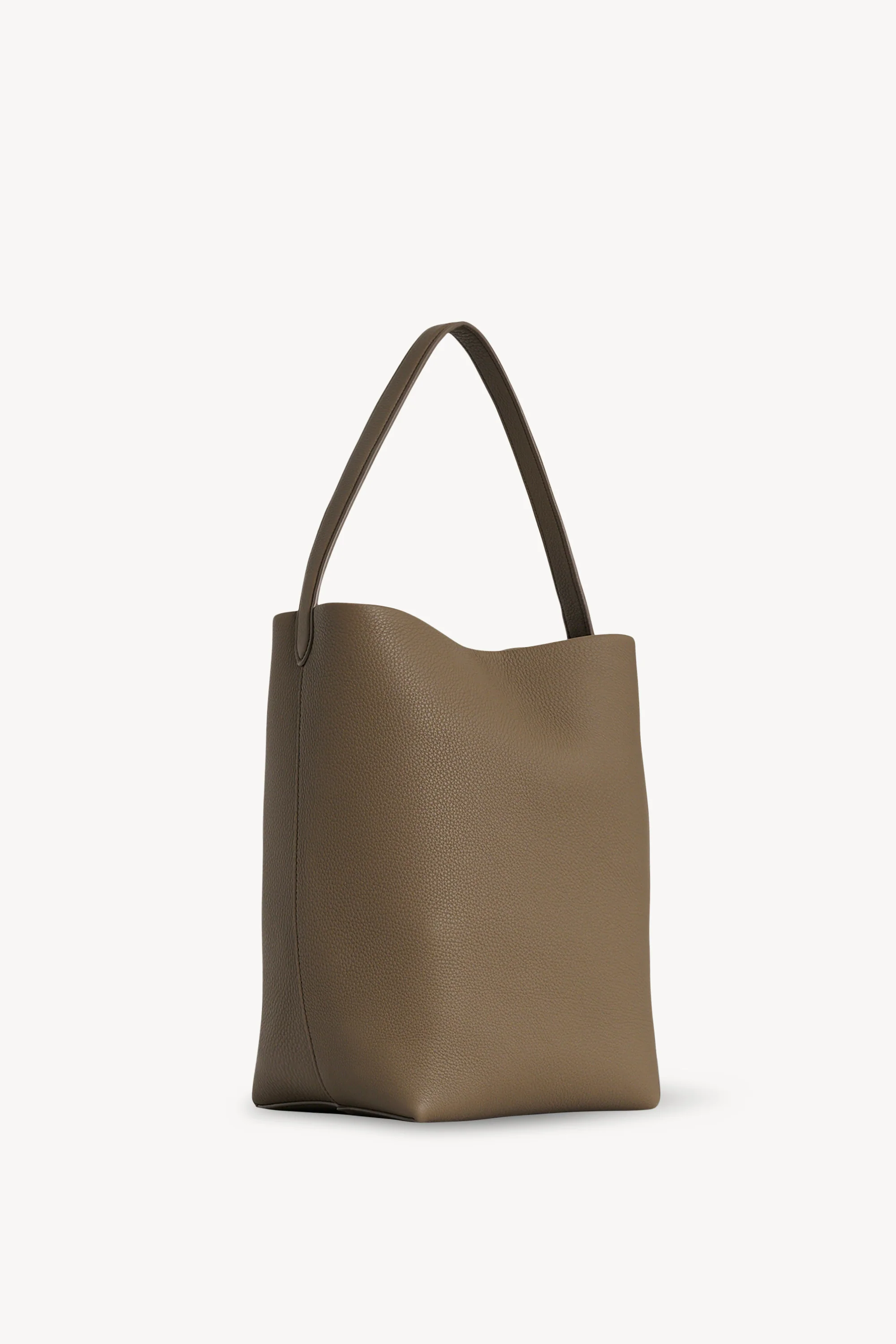 Medium N/S Park Tote Bag in Leather